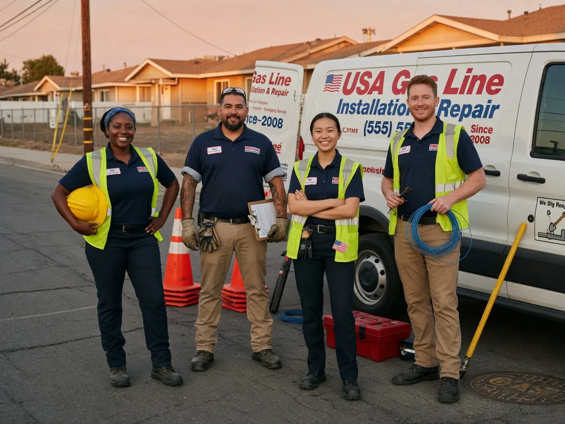 Gas Line Installation company in Josephine, PA